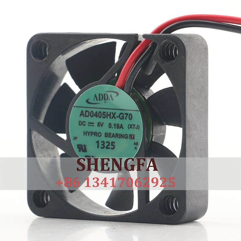 

Chassis Power fan New AD0405HX-G70 hydraulic bearing 4010 Motherboard 5DCV 0.19A Router 40*40*10MM cooling fan