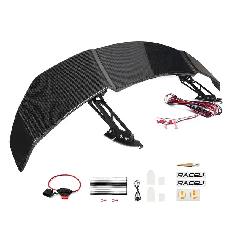 

Universal modified electric rear wing for carbon fiber top wing car spoile