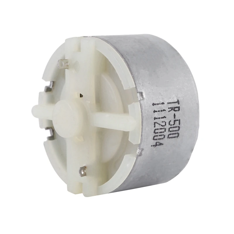 Hot 4X RF-500 TB-12560 DC 1.5 - 12 V 2700 U / MIN Idling Speed 32 Mm Diameter DC Motor Silver