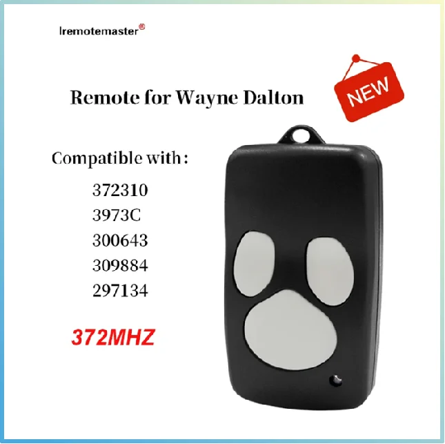 

Garage Door Remote for Wayne Dalton 372MHZ 372310 3973C 300643 309884 297134