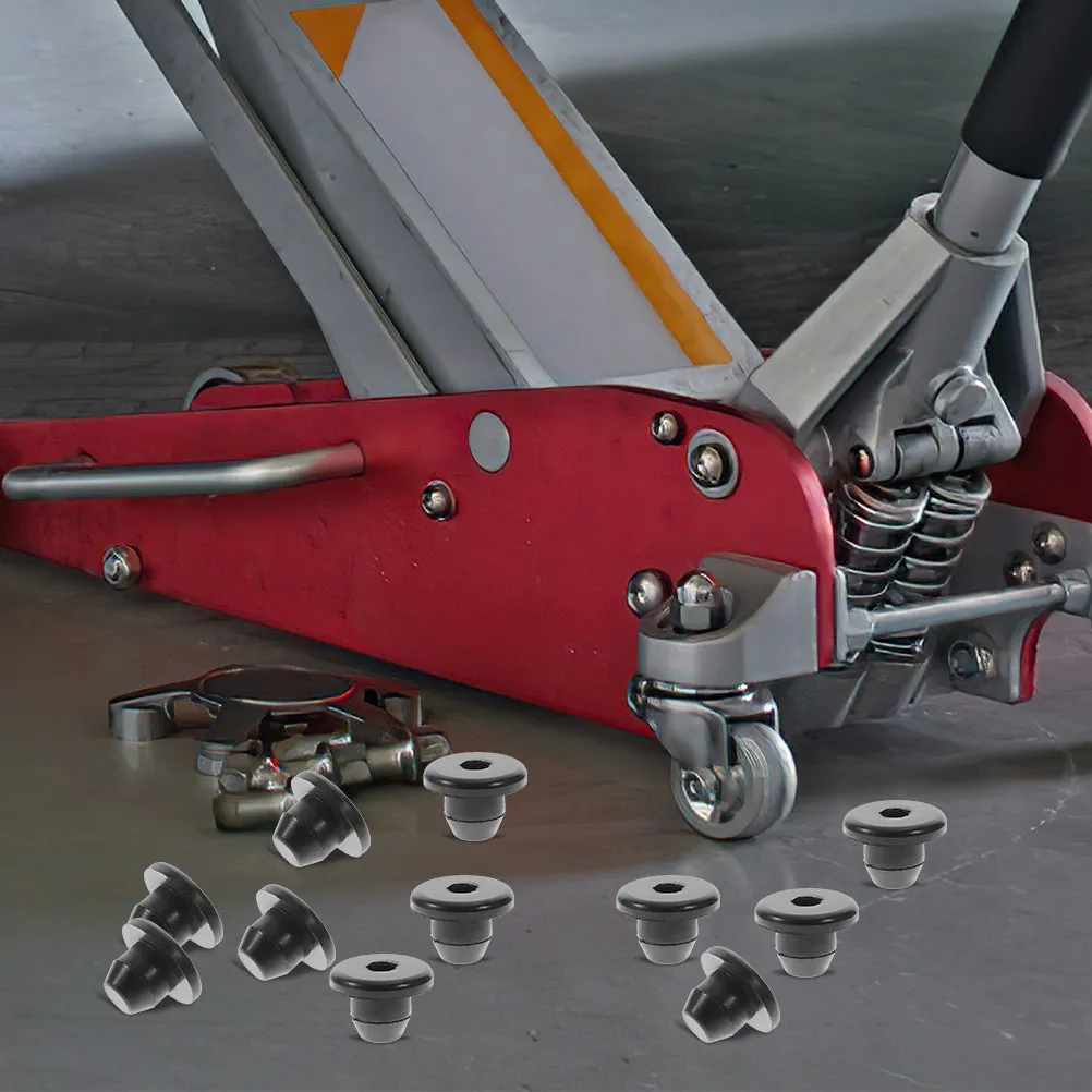 

24Pcs Jack Oil Seal Reusable Rubber Plugs Leakproof Hydraulic Floor Jack Oil Plug Repair Parts T-Shaped Stopper