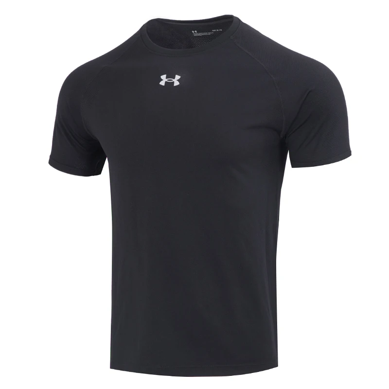 

Мужская футболка Under Armour, тренировочная одежда для фитнеса, спортивная трикотажная футболка с круглым вырезом и короткими рукавами 23500511-001