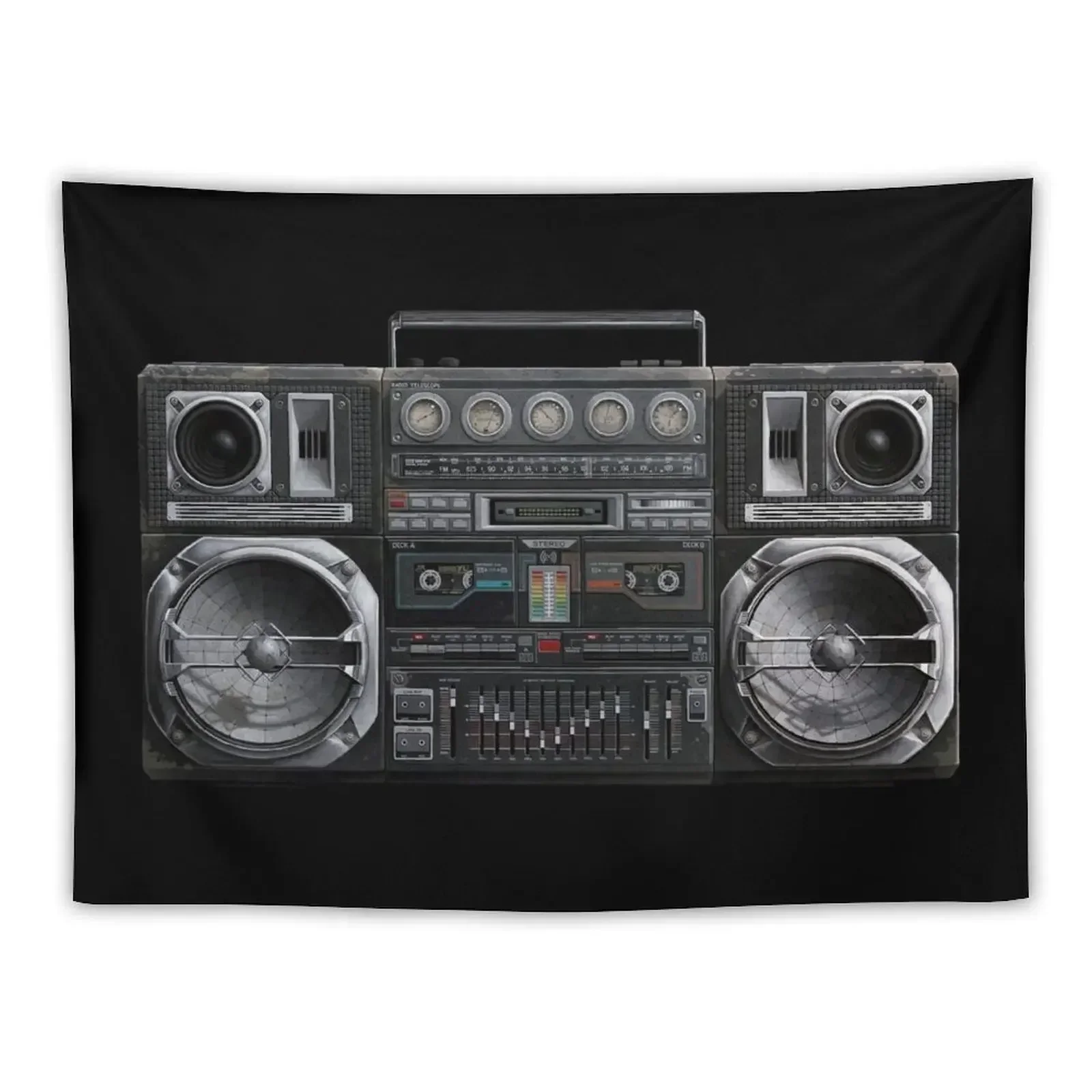 

Boombox Radio Telescope Tapestry Decorative Paintings Art Mural Wall Decor Hanging Tapestry