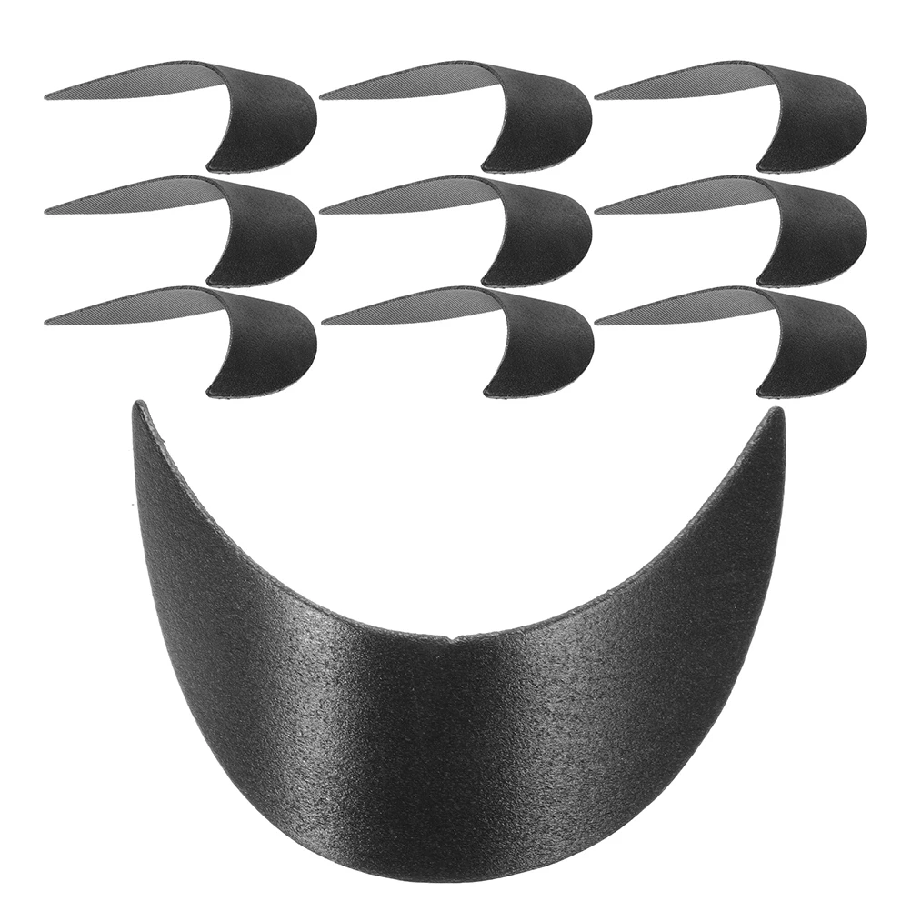 

20Pcs Lightweight Durable Plastic Hat Brim Liners Kids Cap Guard Protector Sun Shield Easy Installation DIY Accessories