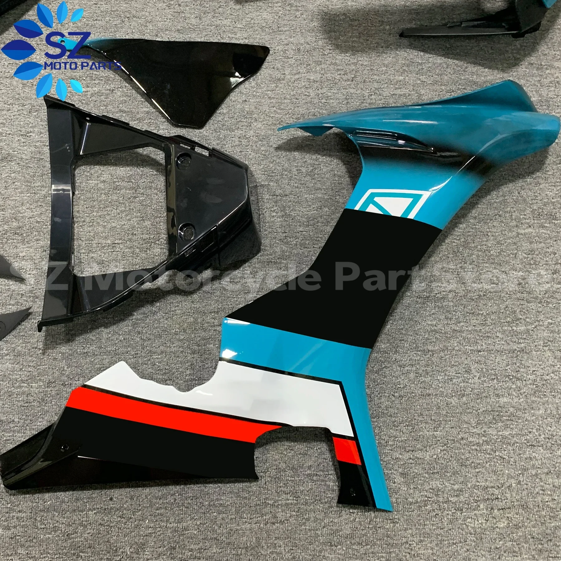 야마하 YZF1000 YZFR1 YZF-R1 2015 2016 2017 2018 2019 15 16 17 18 19 모델에 맞는 오토바이 풀 페어링 키트 차체 외장 페어링 키트