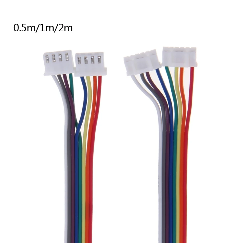 2 Pcs XH2.54 4pin-6pin Stepper Motor Cables for NEMA 17,3D Printers Machines