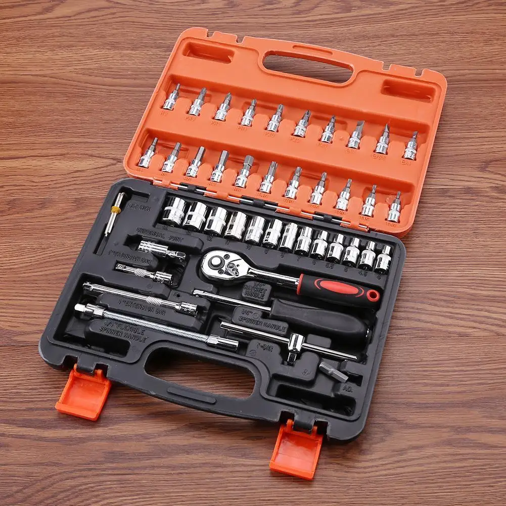 

Labor-Saving Ratchet Multipurpose Screwdriver Set Socket Wrench Screwdriver Bit Combination Household Hardware Tools