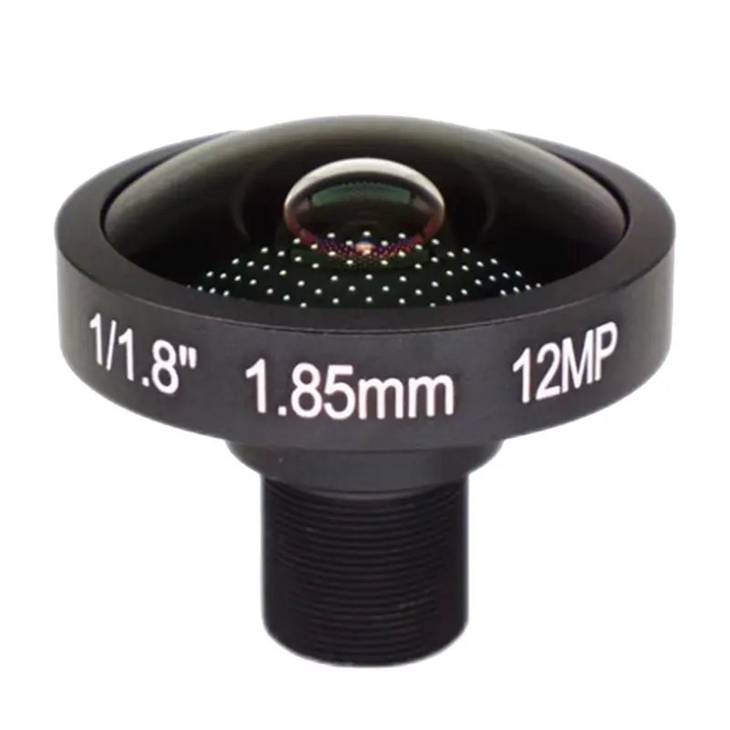 24-Hour Delivery HD 1/1.8" 4K 12MP 1.85Mm Fisheye Lens CCTV For Surveillance Camera Drone Action Sports Camera Accessories