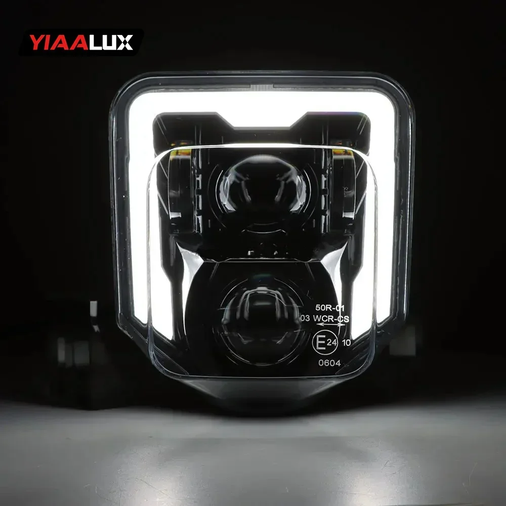 Emark Supermoto LED Headlight For Husqvarnas Parts FE  Dirt Bike Enduro Motorcycle Led Light