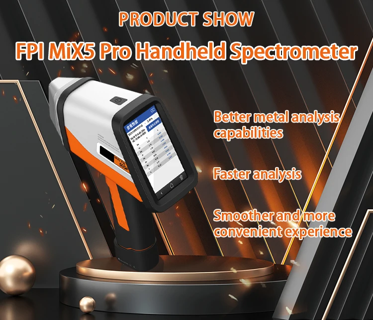 Handheld XRF spectrum analyzer Easily detect cobalt and copper content Mix5/Niton/SciAps can choose