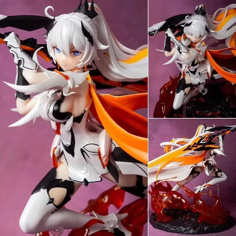 

Honkai Impact 3rd Kiana Kaslana Herrscher of Flames Аниме Фигурка Модель Статуя ACG Настольные товары Реплика подарка