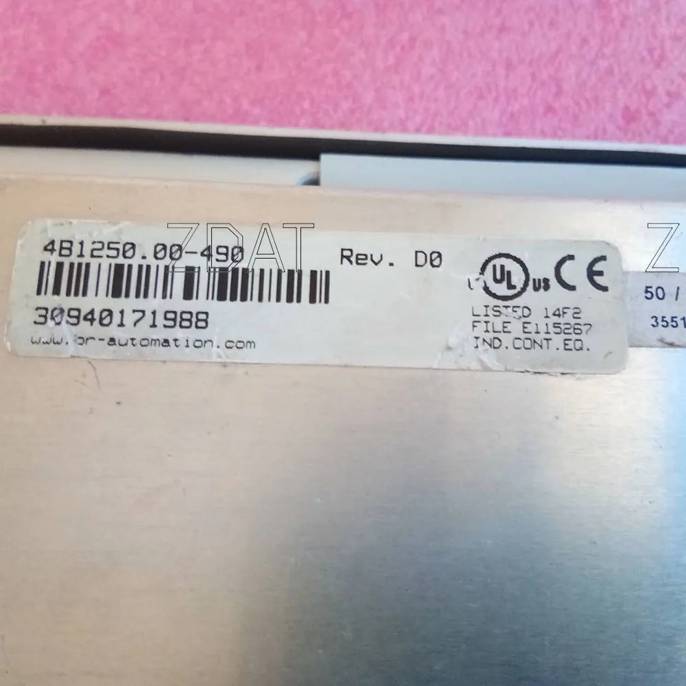 B&R 4B1250.00-490, painel de toque Panelview