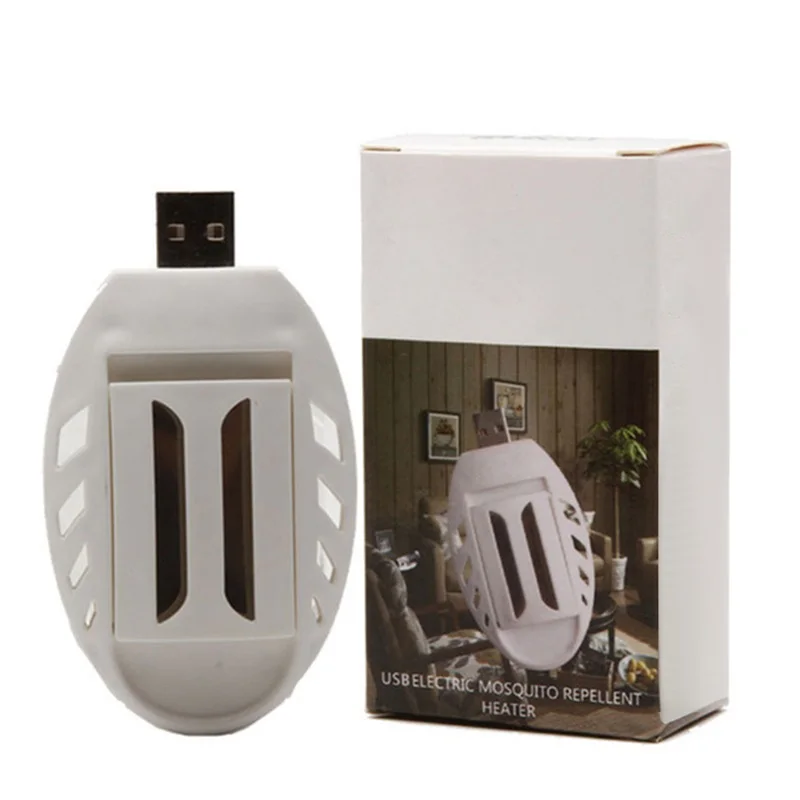 Mata mosquitos portátil USB para coche, repelente de mosquitos eléctrico, calentador de incienso, plagas de plástico, aromaterapia, moscas para dormir, Control de plagas