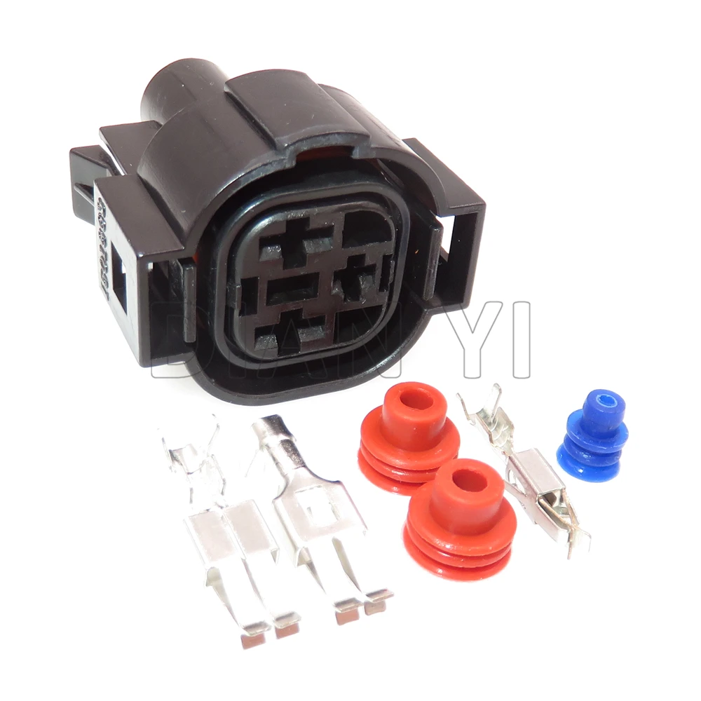 1 Set 3 Way Car Wiring Terminal Sockets 1H0973203 AC Assembly Auto Plastic Housing Composite Connector With Cables