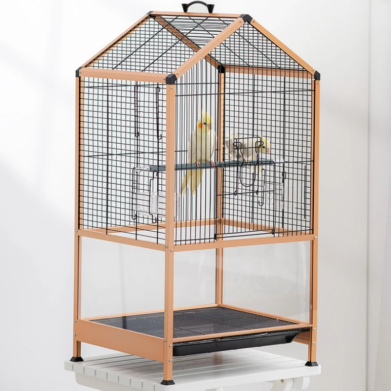 Portable Canari Bird Cages Budgie Outdoor Pigeon Large Bird Cages Parrot Stand Gaiola Para Passarinhos Pet Products YY50BC