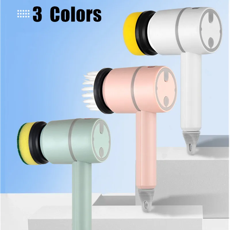 2025 多機能ワイヤレス電動クリーニングブラシ家庭用トイレクリーニングツールハンドヘルドキッチンクリーニングブラシ