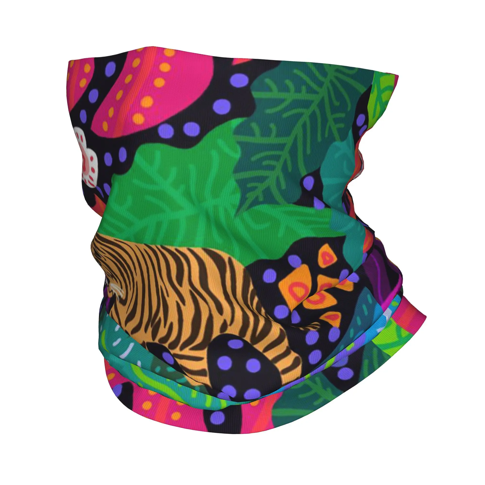

Бандана с тигровым принтом, маска-шарф, многофункциональный головной убор для походов, рыбалки, для мужчин, женщин и взрослых
