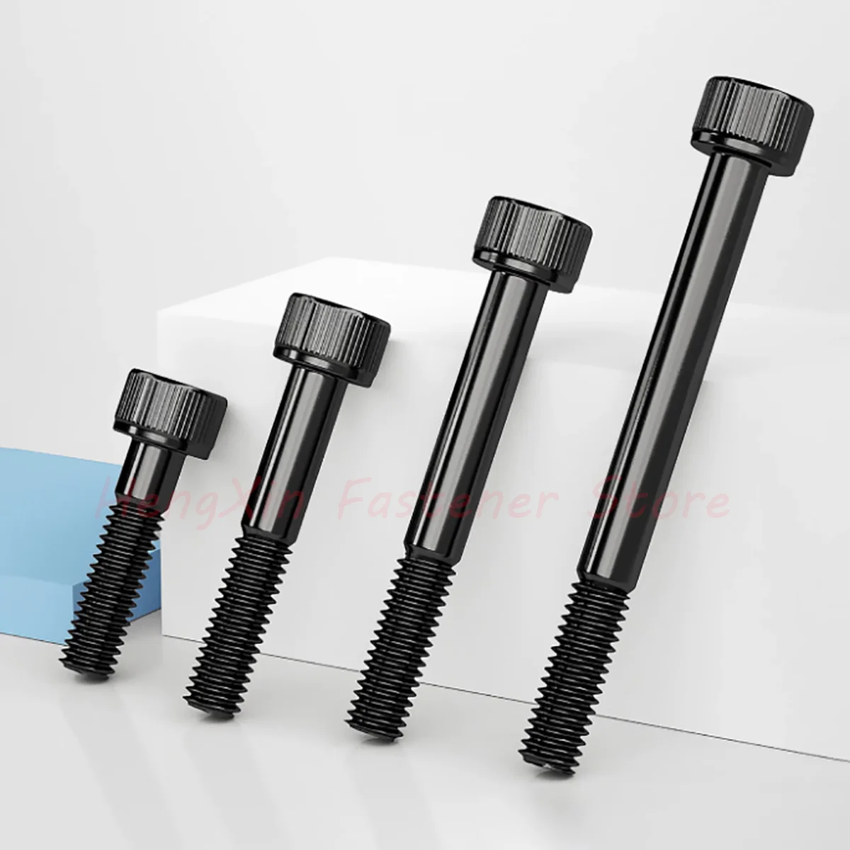M3 M4 M5 M6 M8 M10 Black Grade 12.9 Steel Partially Threaded Hexagon Hex Socket Head Cap Allen Bolts Screw Length 30-300mm 3