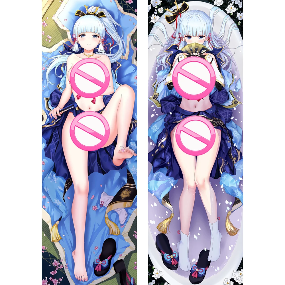 

Sexy Kamisato Ayaka Dakimakura Genshin Impact Hugging Body Pillow Case Otaku Bedding Coaplay Pillow Covers Anime Cushion Cover