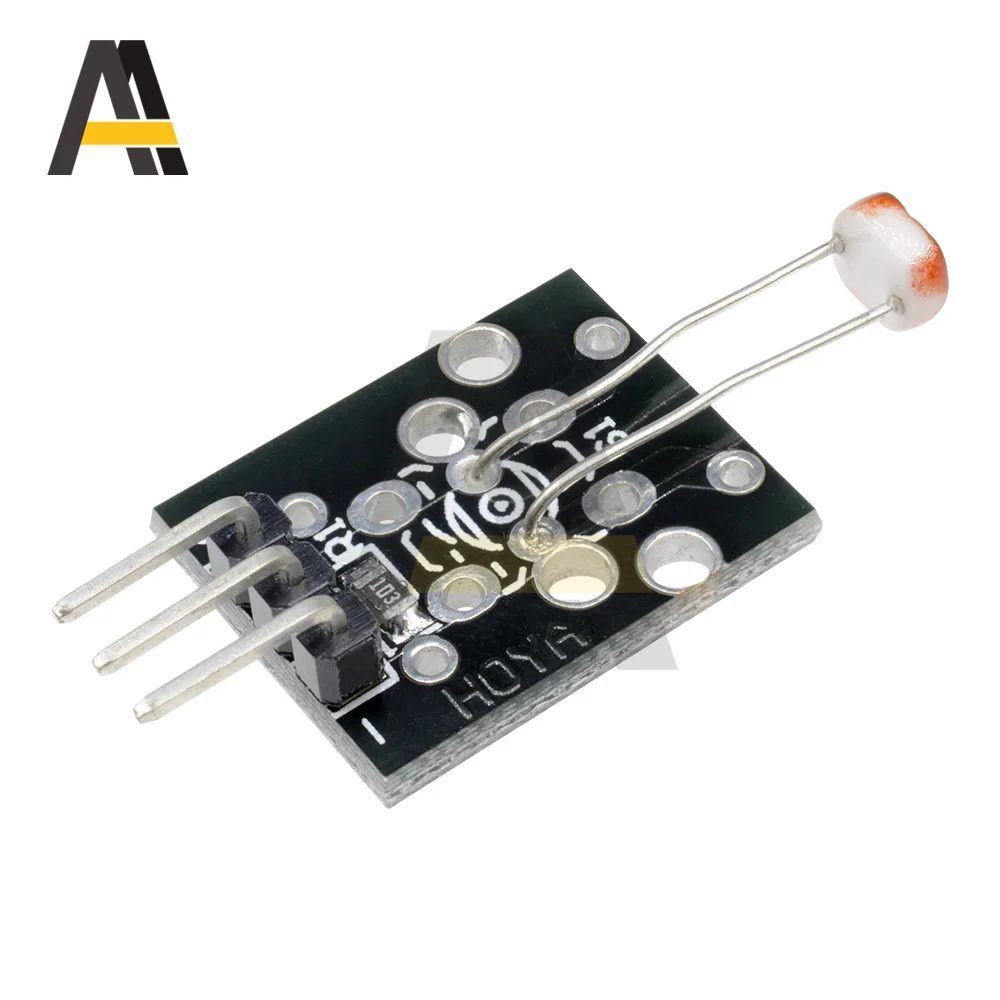 KY-018 Photoresistor โมดูลสำหรับ Arduino AVR PIC เซนเซอร์รังสีอัลตราไวโอเลตอินฟราเรดที่มองเห็นได้ Photoresistor ดิจิตอลโมดูล