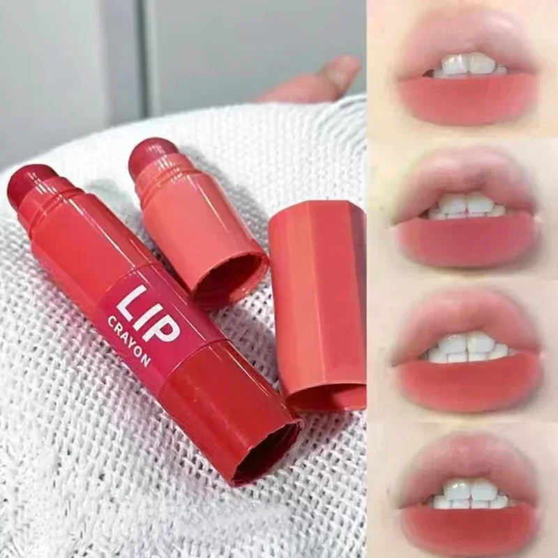 4 Color In 1 Lipstick Pen Set Velvet Rose Purple Lip Tint Combo Lip Makeup Tint Easy To Color Sexy Waterproof Lip Gloss Cosmetic