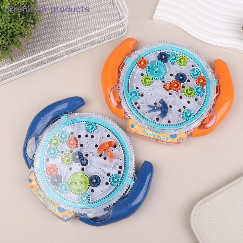 Labirynt z kulkami 3D, zabawka edukacyjna Montessori, plansza labiryntowa z przekładniami, kulka do nawlekania, zabawka antystresowa dla dzieci, prezent urodzinowy