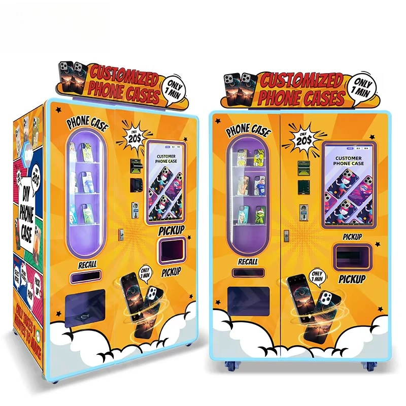 맞춤형 지능형 UV 기술 자동 휴대폰 케이스 자판기 D - Arcade Ticket Machine 리뷰 및 가격