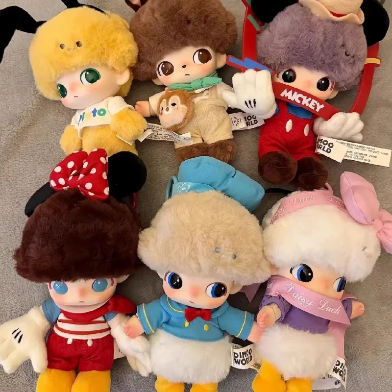 【In Stock】Pop Mart | Dimoo World × Disney Series | Vinyl Plush Collectible Blind Box (Toy/Figure)