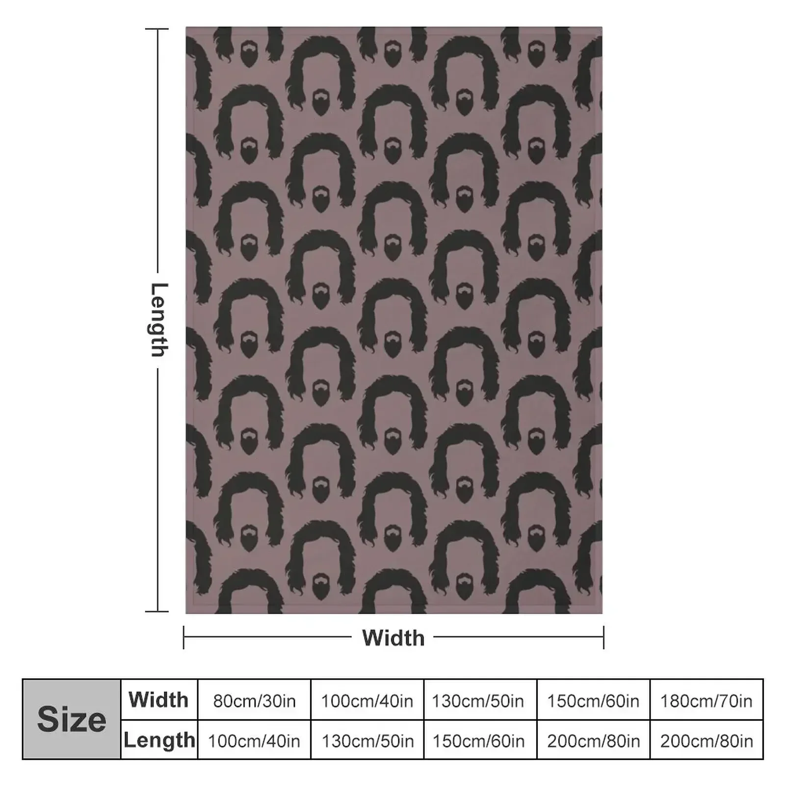 COMEDY ICONS 13. Billy Connolly - Throw Blanket Custom Kid'S Blankets