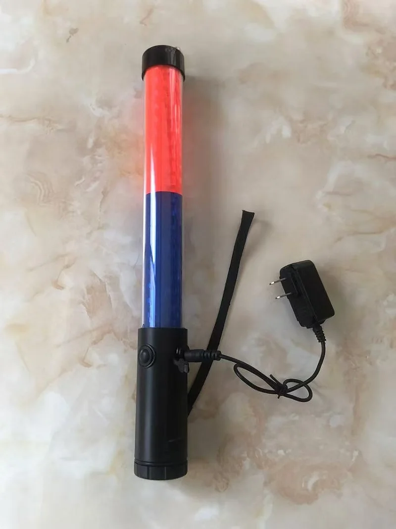 36cm Command Stick Warning Flashing Light LED Road Traffic Fluorescent Rod