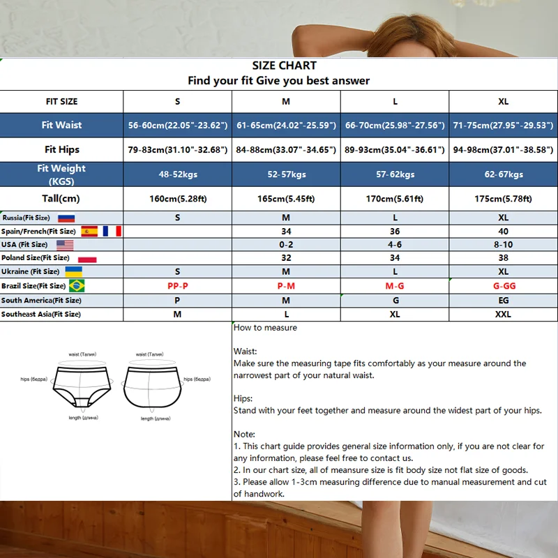 6PCS/Set  Sexy G-String Thong Lace Women's Panties Low-Waist Female Underpants Mesh Perspective Briefs Lingerie image 6