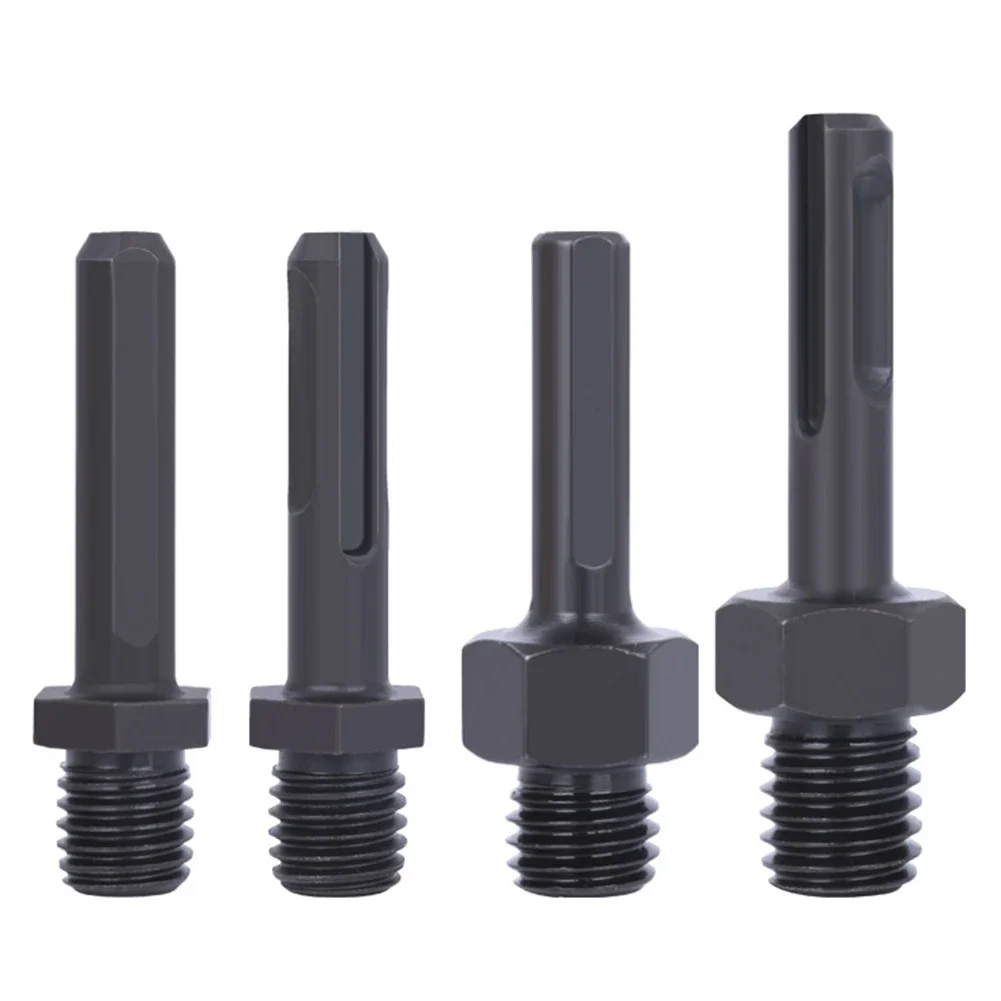 Imagem -06 - Triangular Hex Arbor Sds-plus Shank Adaptar para Bits de Diamante Serra Buraco Cabido na Broca Elétrica Martelo M16 Rosca M14 para Sds