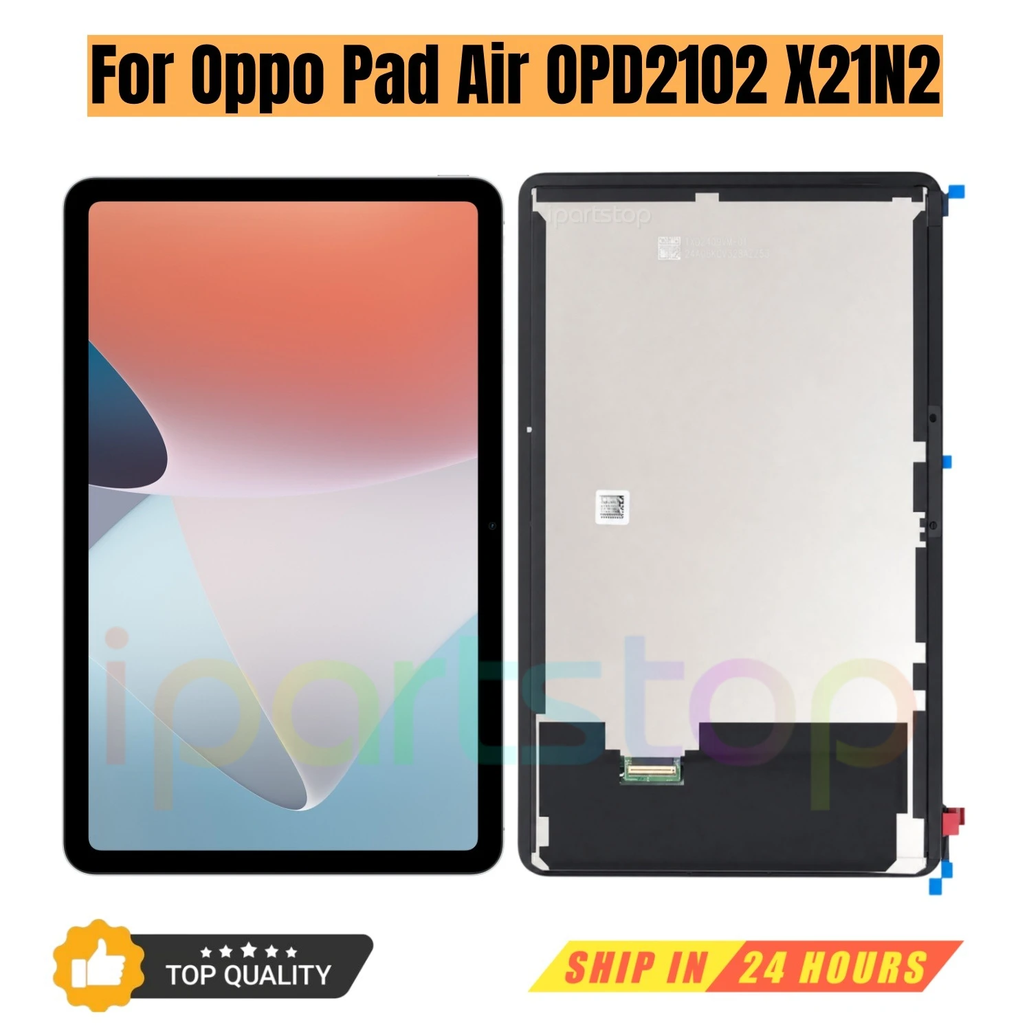 iparts-replacement-display-for-oppo-pad-air-opd2102-x21n2-1036-inch-ips-lcd-touch-screen-digitizer-assembly-oem-all-functions