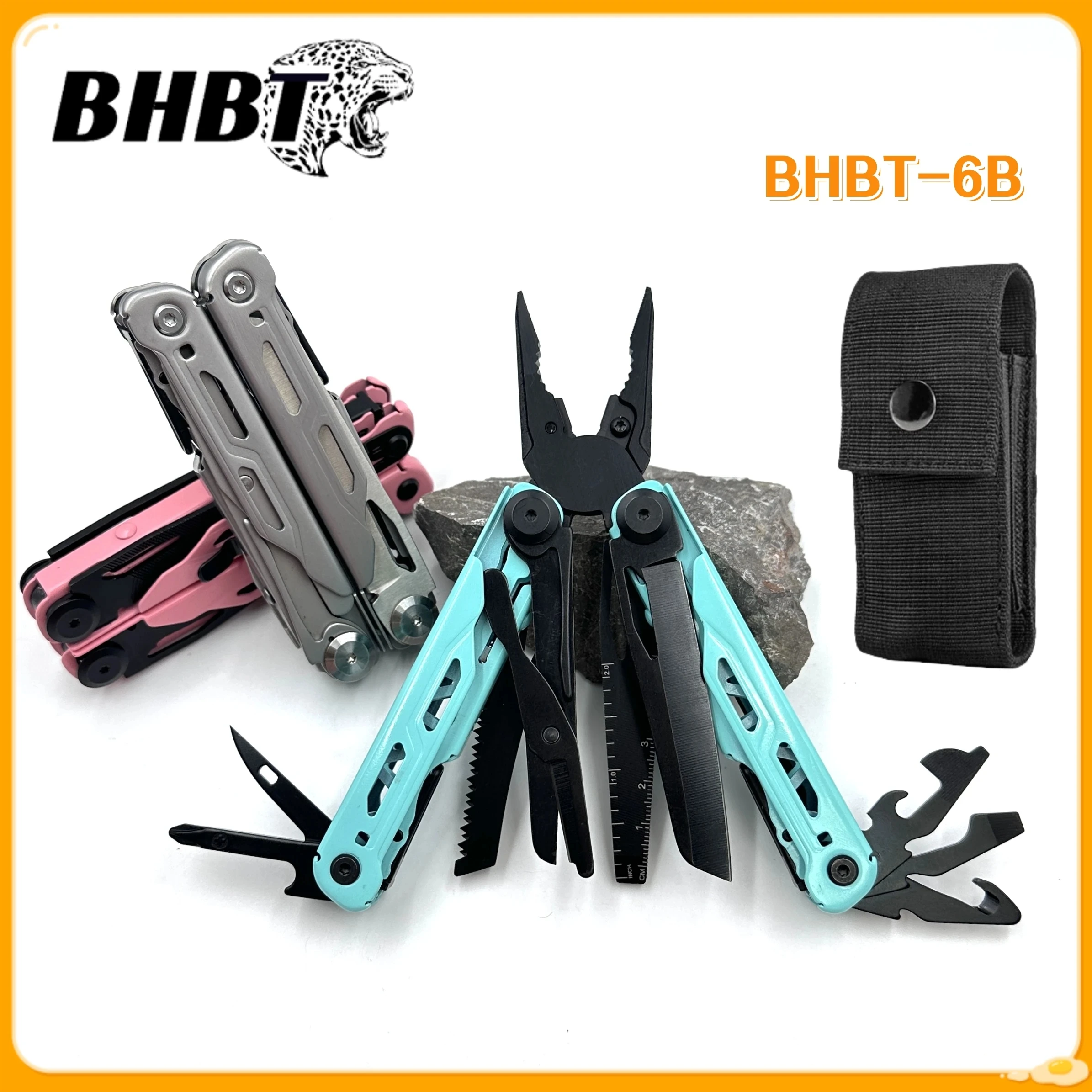 

BHBT 6B 17-IN-1 Многофункциональные складные плоскогубцы Многофункциональный комбинированный инструмент EDC Уличные ножницы Складные плоскогубцы