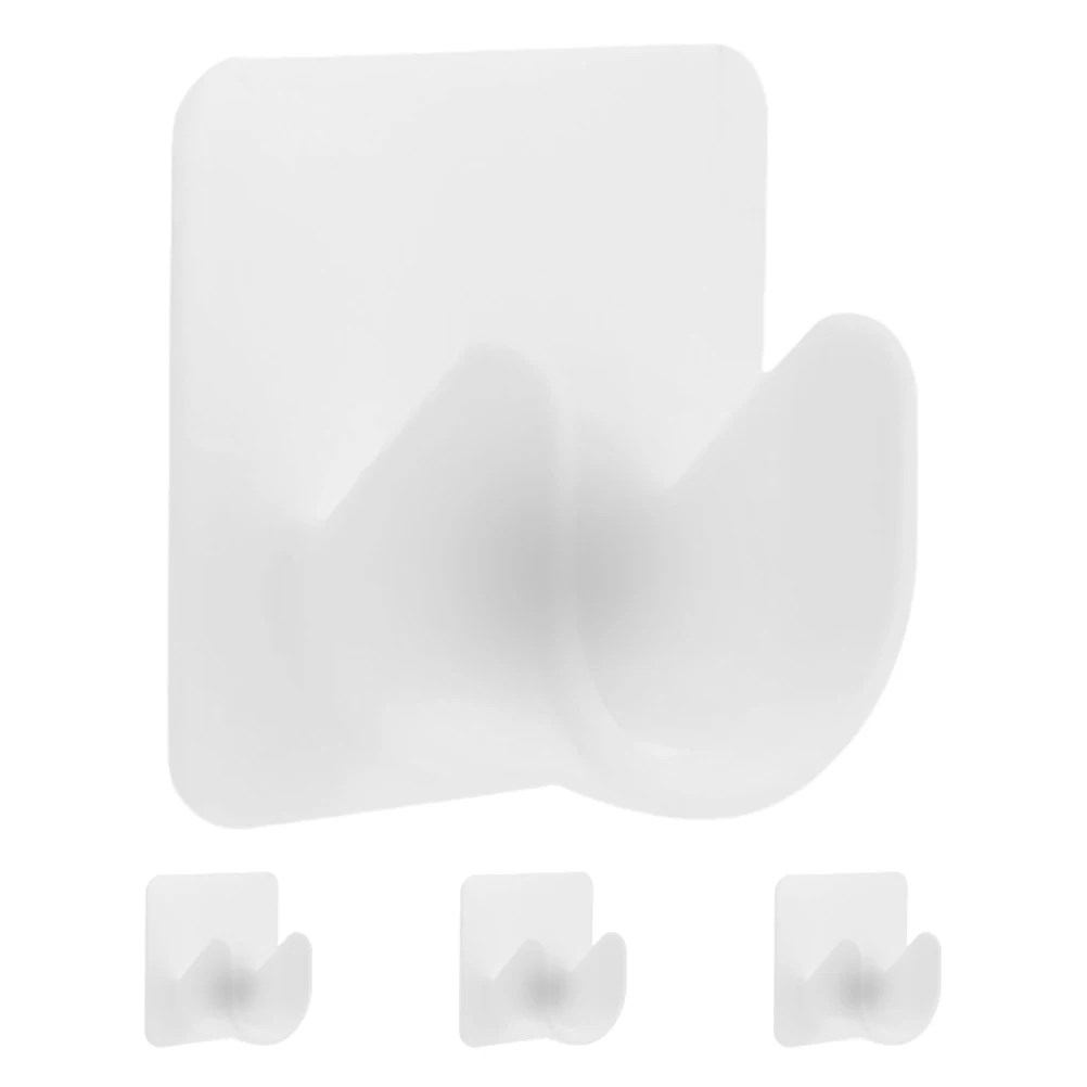 4 шт., кронштейны для карнизов, клейкий держатель для подвешивания карнизов без сверления