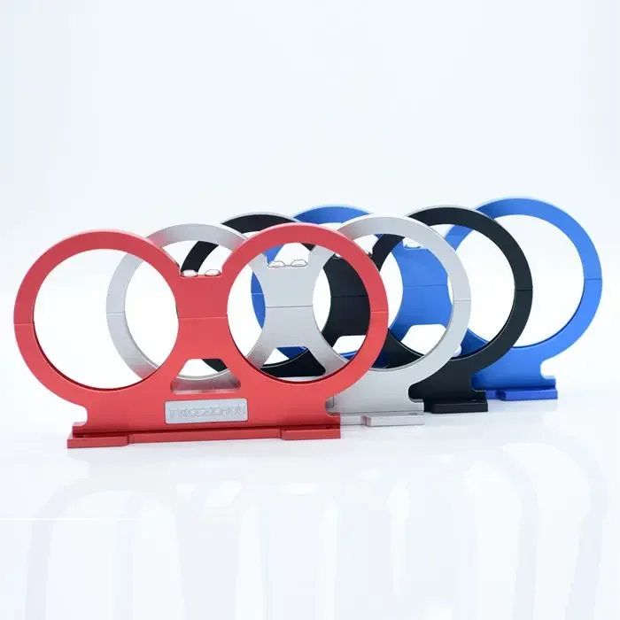 FREEZEMOD doppio serbatoio dell'acqua fibbia fissa staffa metallica completamente in alluminio 50mm 60mm cilindrico. SXKJ-C8