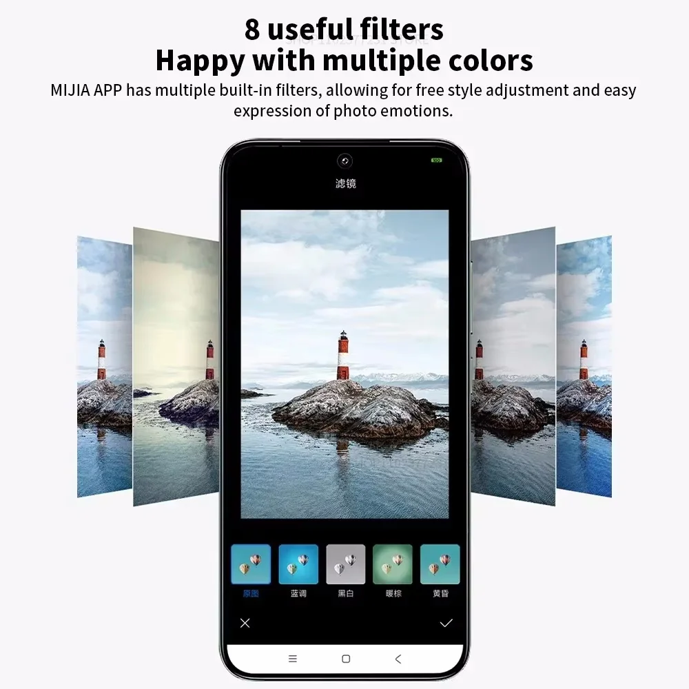 Xiaomi Pocket Photo Printer 1S ZINK Inkless Bluetooth Mini Portable Printer Xiaomi App Multi-Color Shared Printing