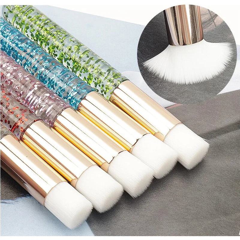 20 Pcs Crystal Eyelash  Off Blackhead Remover Makeup Tools Supplies Cleaning Brush Lashes Shampoo Brush Eyelash Extension Peel