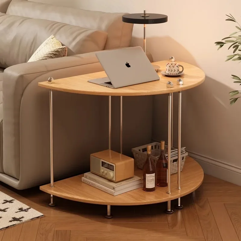 Sofa side side small table living room household small apartment simple side shelf balcony coffee