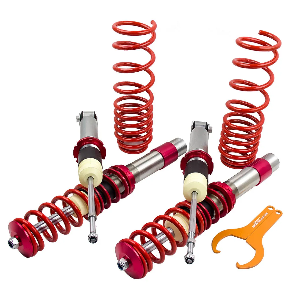 Adjustable Coilover Suspension Spring Struts Kit for BMW 5 Series E39 Sedan 95-03 Street Coilover Suspension Coil Spring Shock