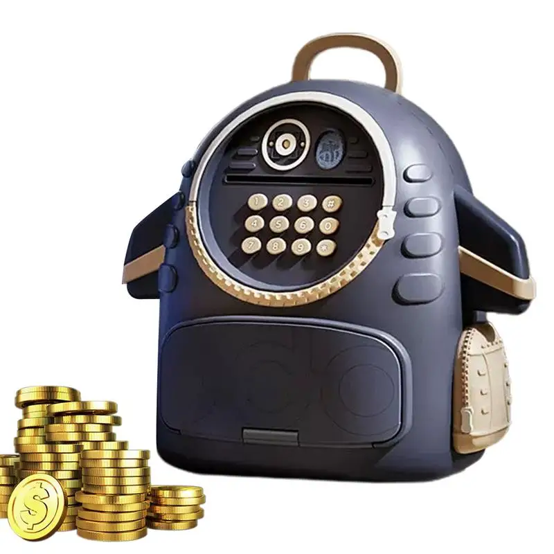 Kids Safe Money Jar Password Money Box Saving Bank Safe Lock Music Money Box Coin Bank for Boys Girls