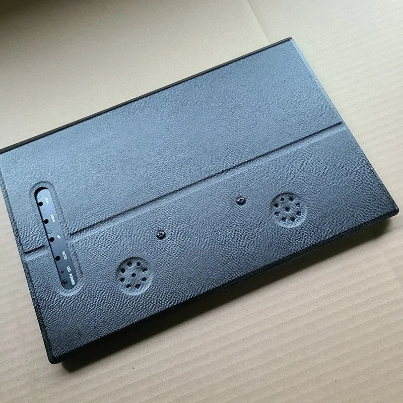 13.3 14 15.6 17.3 inch Portable Monitor Leather Case Holder Outdoor Tablet PC Folding Case