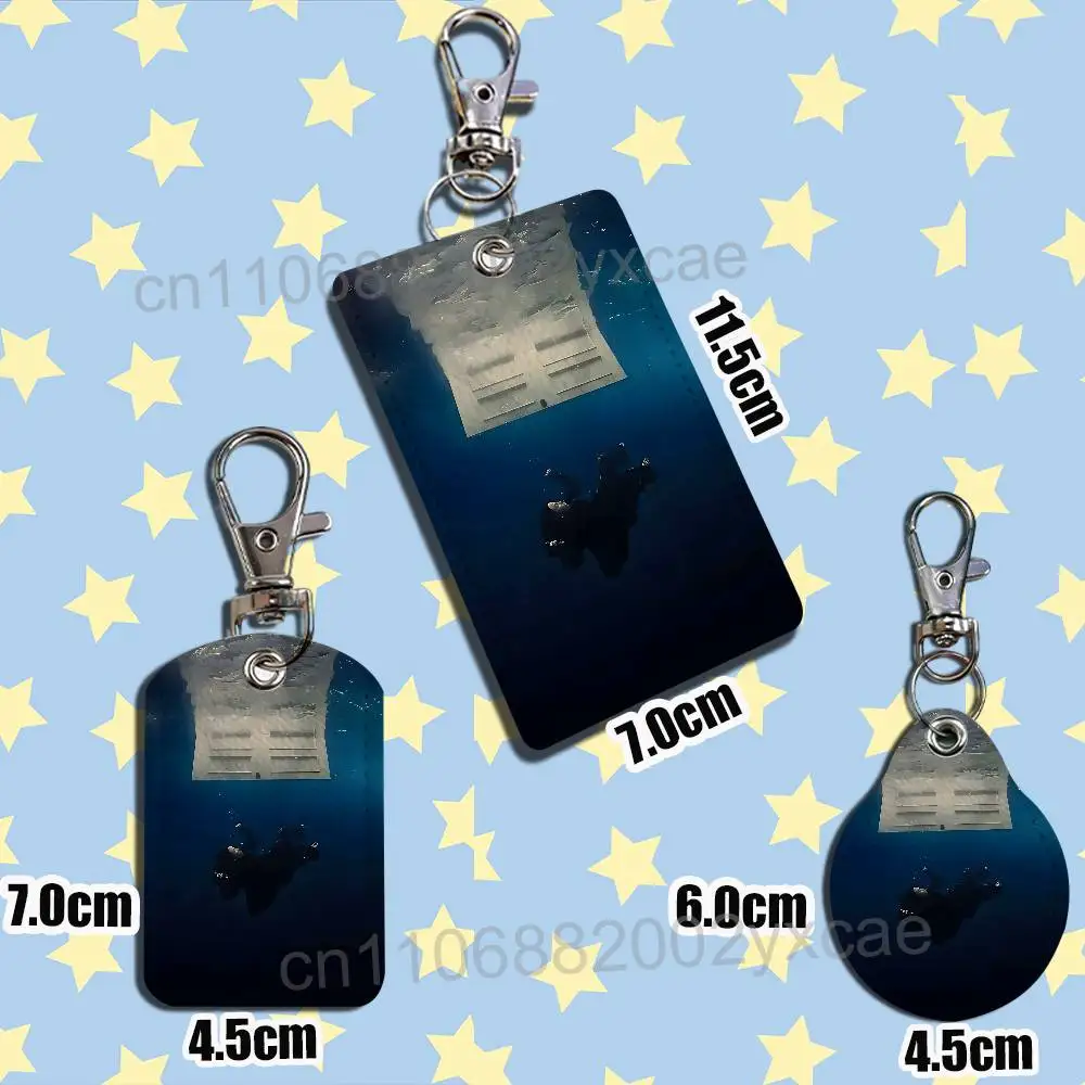 HIT ME HARD AND SOFT Billie Eilish Holder For Bank Business Work Card Holder Student Card Case Bus Card Keychain