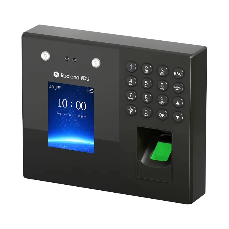 Time attendance system machine biometric face Recognition fingerprint palmprint software free USB disk drive Time Recorder - Image 5
