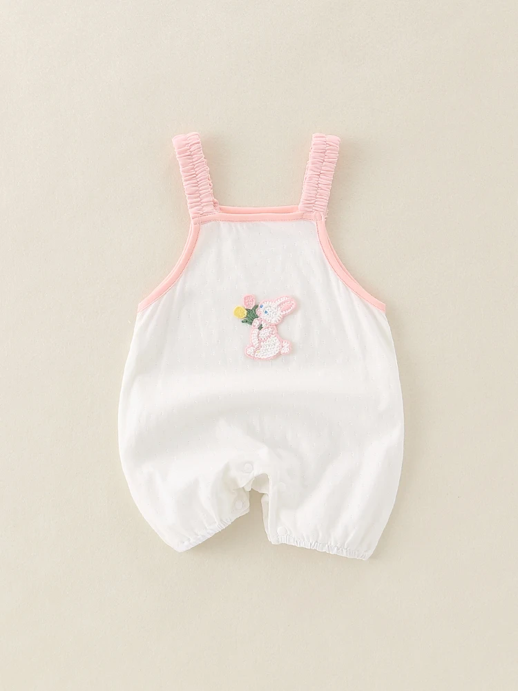 

Baby Rer Suit Summer New Sle Thin Outwear ex Cartoon Strap Baby Clothes Cotton Material Infant Toddler Rer