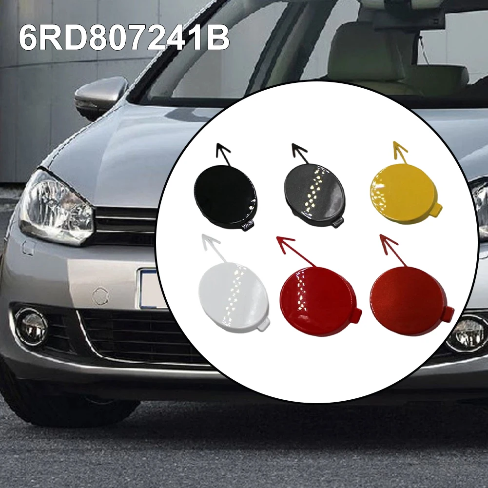 

Крышка буксировочного крюка переднего бампера для Polo 2011–2013, круглая, артикул 6RD807241B