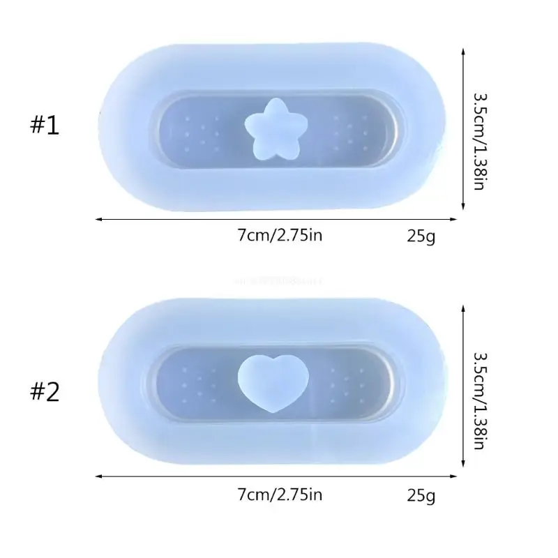 Molde do abanador da resina, molde bonito reusável da areia movediça do silicone para a fabricação ofícios diy