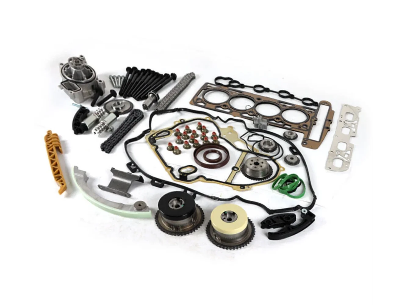 

US Timing Chain Kit Head Gasket Bolts for 2009-2016 GM Ecotec 2.0L 2.4L Set
