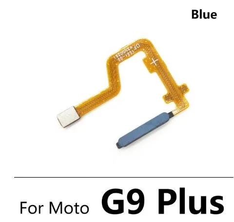 Tested Fingerprint Scanner For Motorola Moto G9 Power Plus Home Button Return Fingerprint Touch Id Sensor Connector Flex Cable