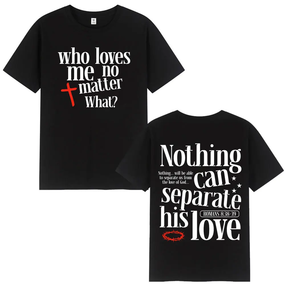 Bible Verse Christian Jesus T-shirts Men Women Fashion Aesthetic Short Sleeve T Shirts Summer Casual Comfort 100%cotton T-shirt